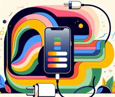 "Ilustrasi simbol dan arti warna indikator saat pengisian daya HP Samsung, menjelaskan berbagai status pengisian dari baterai seperti pengisian cepat, pengisian normal, dan status baterai penuh."