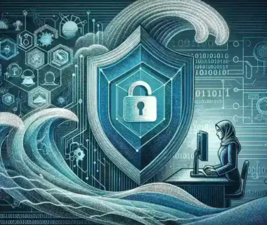 "Infographic illustrating new regulations by Kominfo to strengthen data protection measures for operators in Indonesia."