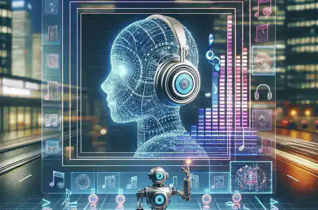 "Platform Musik Generatif AI Baidu diluncurkan di Tiongkok, menampilkan inovasi terbaru dalam teknologi musik, dengan antarmuka pengguna yang menarik dan alat kreatif bagi musisi."