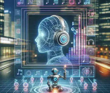 "Platform Musik Generatif AI Baidu diluncurkan di Tiongkok, menampilkan inovasi terbaru dalam teknologi musik, dengan antarmuka pengguna yang menarik dan alat kreatif bagi musisi."